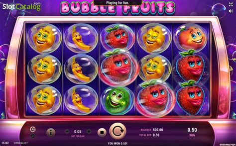 Bubble Fruits Slot Grátis
